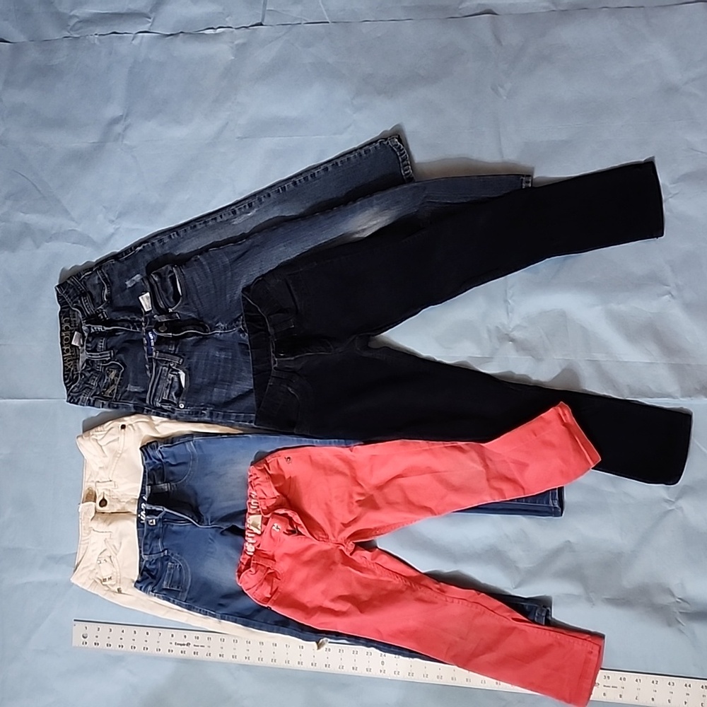 Girls pants size 7 and 7/8 various brands